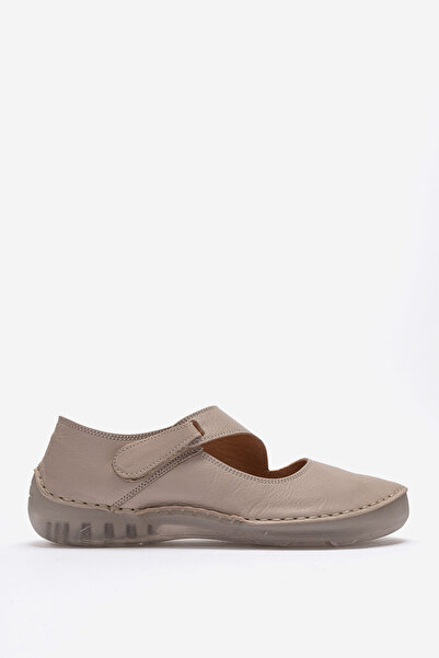 Dericlub Women's Comfort Casual Shoes Real Leather Br 44407 Vi̇zon