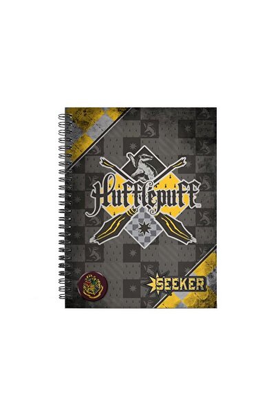 Harry Potter Notebook - Hufflepuff A4 Quidditch