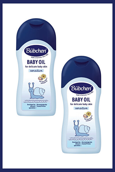 Bübchen Bebek Bakım Yağı 200 ML 2'li Set