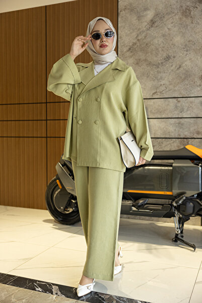 Suede Style 6398 - Set casual elegant pentru femei, din țesătură moale modal,...