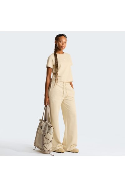 THE NORTH FACE Essential Light Wide Leg Kadın Krem Pantolon
