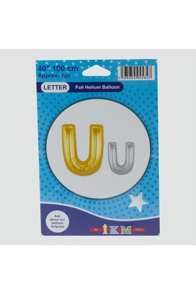 ZERO LAND Flzdgnkr Silver Color 40X100 Lettered (30305) Foil Balloon-U