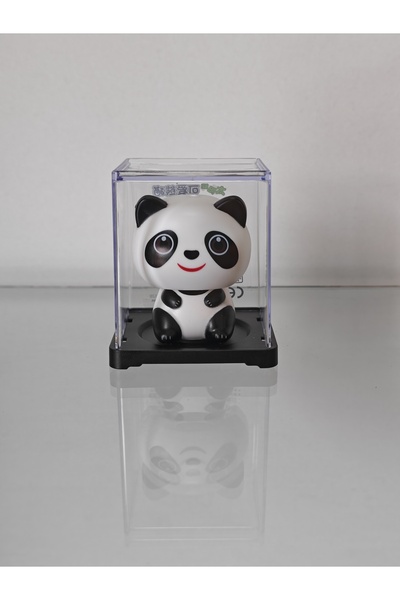 Glapzen Güneş Enerjili Kafa Sallayan Panda - Masa Üstü ve Araç İçi Dekoratif ...