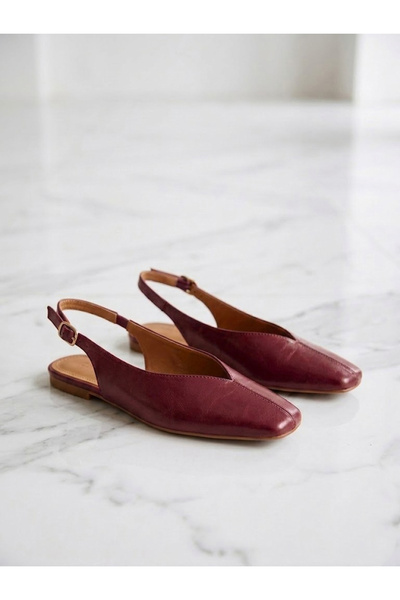 Yula Fashion Shoes حذاء نوا أركاسي أوبن باك نسائي أنيق للاستخدام اليومي مع تف...