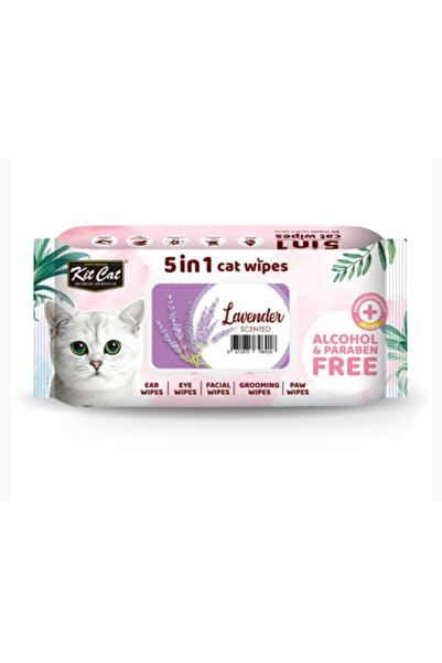 Kit Cat Ket Kat 5-in-1 Lavender Scented Tissue Paper 80Scented Wipes