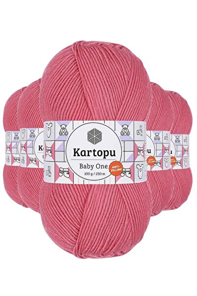 Royaleks Group 5 Pieces Baby One Non-Pilling Hand Knitting Yarn Wool Candy Pi...