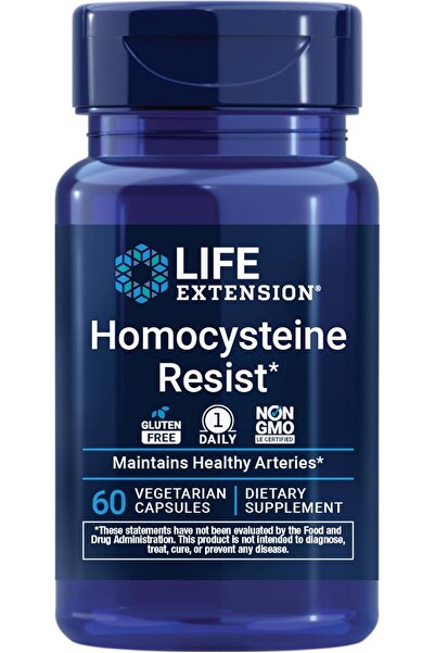 Life Extension , Homocysteine Resist Vegetarian Capsules, 60 Capsules
