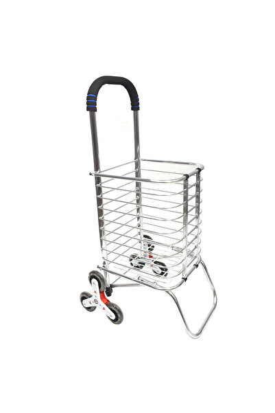 Naimeed Company Folding market trolley, aluminum, Naimeed D5663, 6 wheels, 30...