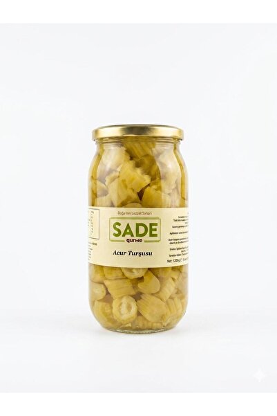 Sade Organik Sade Gurme Acur Turşusu 1000 ml