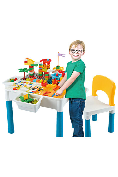 Little Learners - Building Block Table & Chair Multifunctional - 292pcs