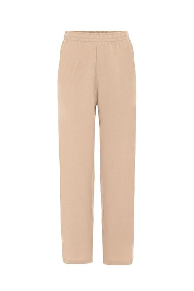 S13 Store Comfortable Fit Lyocell Fabric Trousers