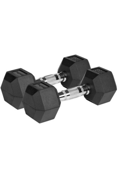 Rebel GANTERE DUMBBELL HEX FONTA CAUCIUCATA 2X8KG ACTIV