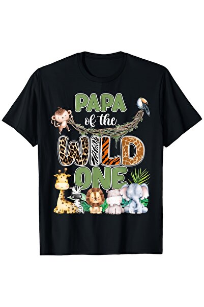 Sovae تي شيرت قطني بتصميم "Wild Dad" من Wild Dad