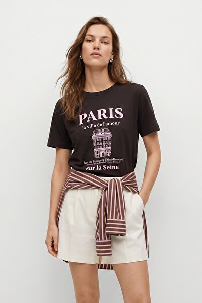Rays Tricou cu mânecă scurtă și decolteu rotund, cu imprimeu text, Bitter Bro...