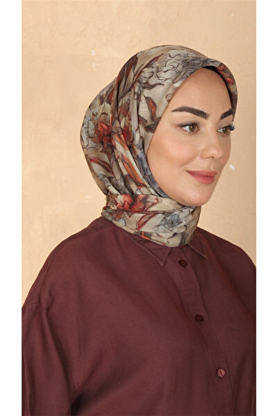 locella Lo'cella Pamuklu Soft Eşarp 4566-7 Bej