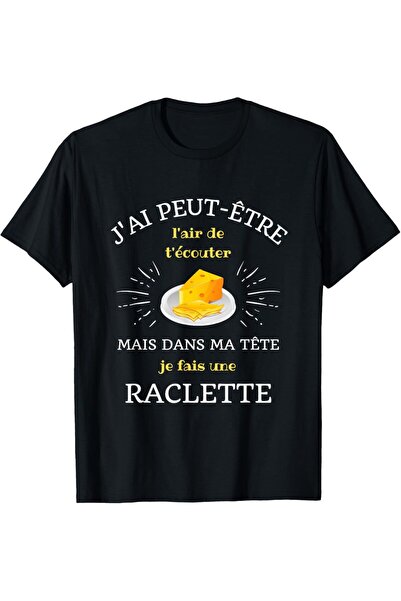 Chic Bloom تي شيرت رجالي من Fun Laclet Cheese Humor
