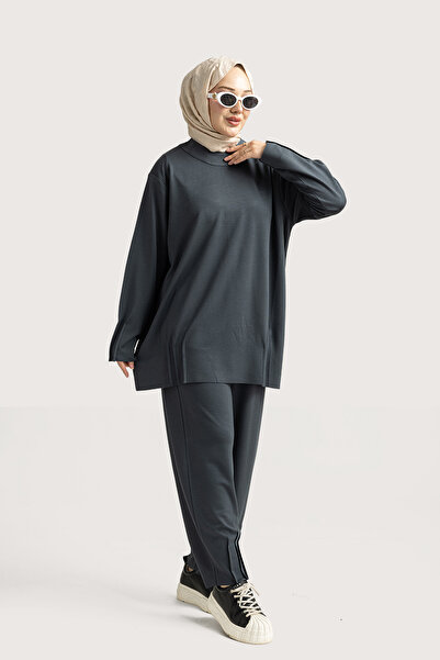 Suede Style 6484 - Stylish Comfortable Modal Fabric Casual Women's Set