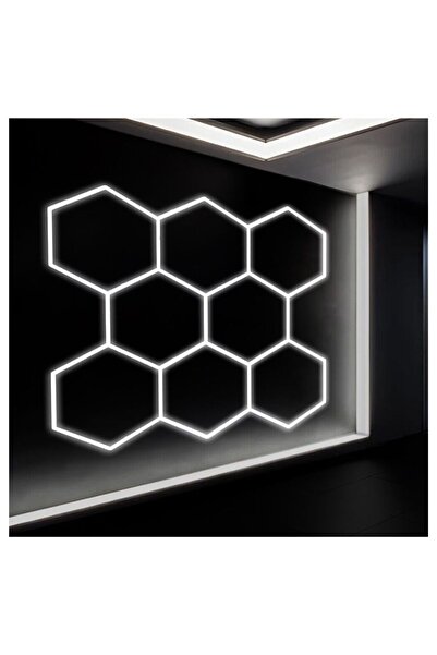 DELIGHT Set 8 Hexagoane LED Honeycomb 280W Tuburi 568mm