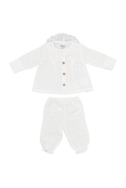 Tiffany Baby Müslin Newborn Pure Theme Hırka 2'li Takım 10135