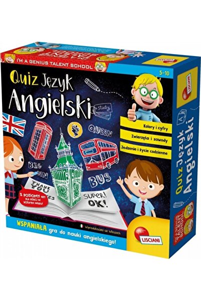 Lisciani Maly Genius - English Quiz