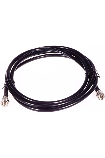 Libox Cablu antenă (F) 1.8m negru (5901811401565)