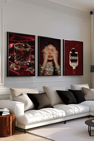Esci Design Black Framed 3-Piece Painting Set - Motivational Painting - Trend...