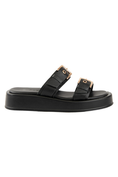 Pegia Double Buckle Women's Slippers Dg6094