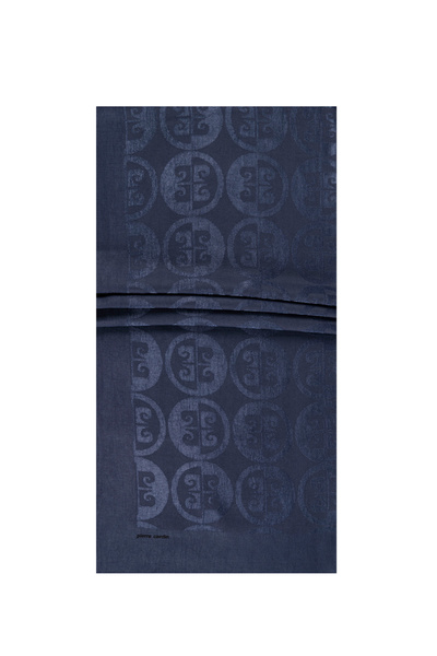 Pierre Cardin Blue 75 X 190 Naia Rivela Shawl