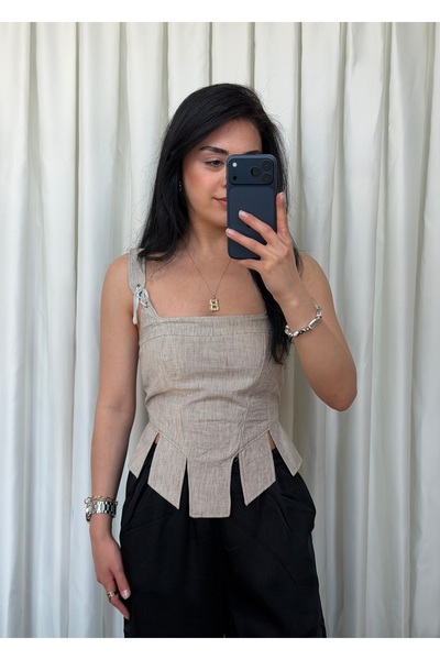 Kedi Fashion Bej Korse