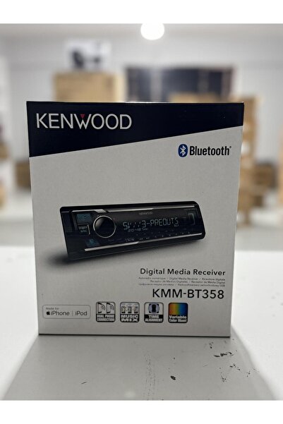 Kenwood KMM-BT358 OTO TEYP 5V RCA ÇIKIŞLI 3 AMFİ ÇIKIŞLI