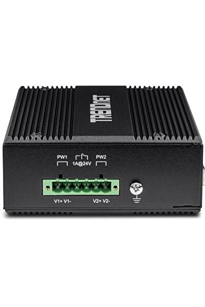 TRENDnet Switch industrial Gigabit Ultra PoE+ cu 6 porturi, întărit (5 portur...