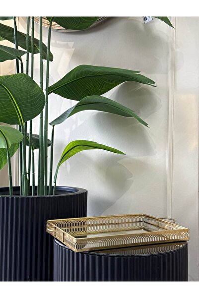 HERA DEKOR Imported Metal Mirror Tray