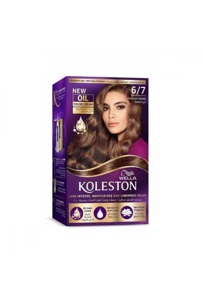 Koleston Hair Dye Kit Brown Chocolate 6/7 from Wella Koleston