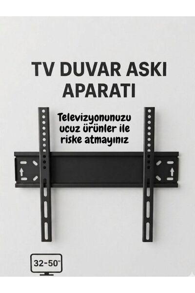 Grassi Premium kalite Tüm Markalar Ile Uyumlu Televizyon Duvar Asma Aparatı 3...