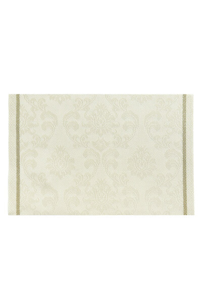 OEM Suport pentru farfurii bej cu model baroc 45x30cm