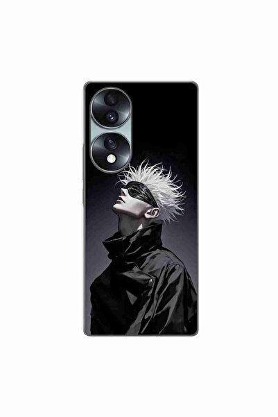 OEM Case compatible with Honor 70 Silicone Gel Tpu Pattern Jujutsu Kaisen Goj...
