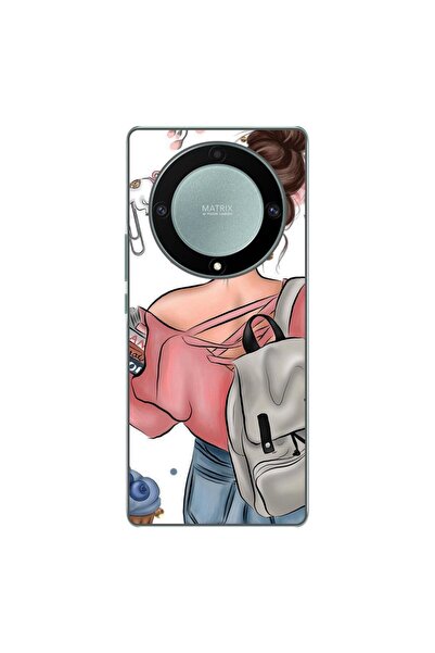 OEM Husa compatibila cu Honor Magic 5 Lite Silicon Gel Tpu Model Girl Fashion...