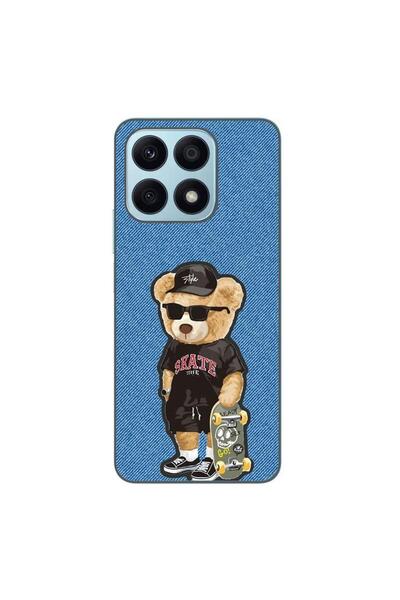 OEM Husa compatibila cu Honor X8a Silicon Gel Tpu Model Bear Skate Fashion