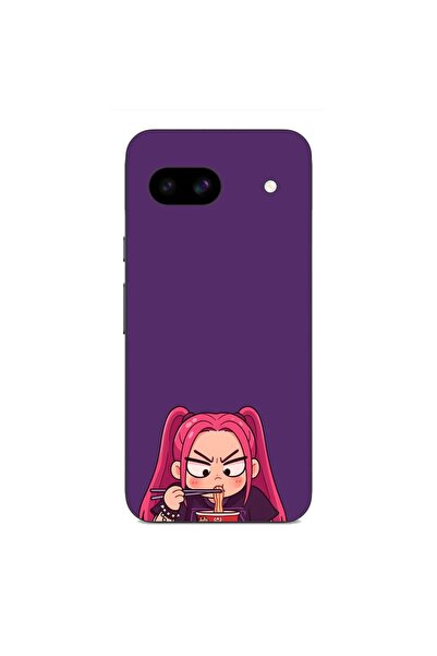 OEM Husa compatibila cu Google Pixel 8A Silicon Gel Tpu Model KPop Demon Hunt...