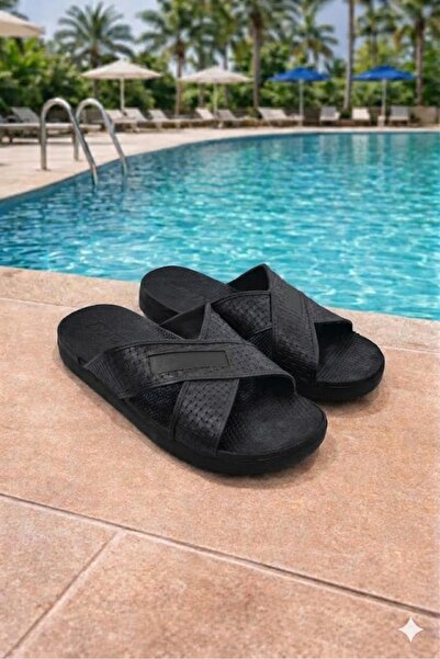Behtah Kundura Cross Open Front Non-Slip Sole Balcony Bathroom Garden Beach P...