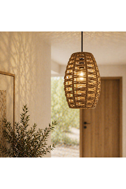 Zumzeria Conical Shade with Rope Ø17x25cm