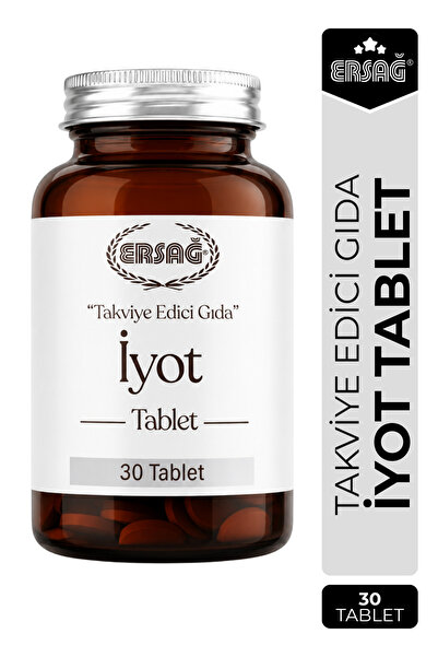 Ersağ İyot Takviye Edici Gıda 30 Tablet