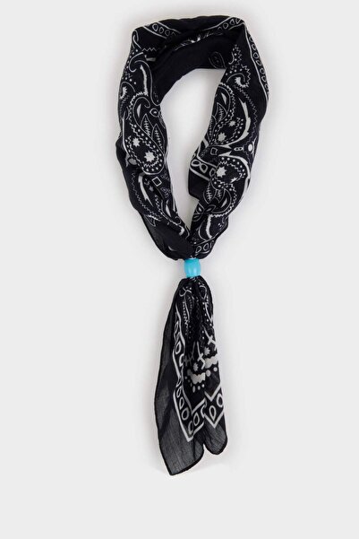DeFacto Women's Patterned 3D Cotton Shawl H3015Ax26Sm