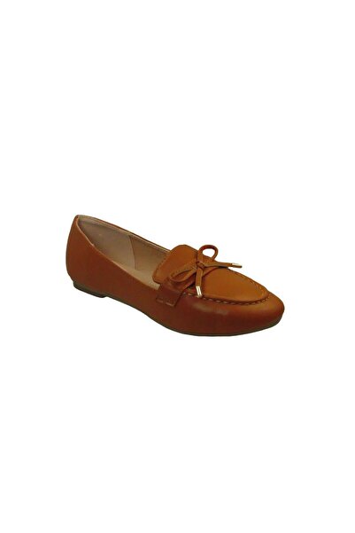 OEM Tsimpolis Shoes TS2002 Γυναικείο Μοκασίνι Από Τεχνόδερμα Κάμελ