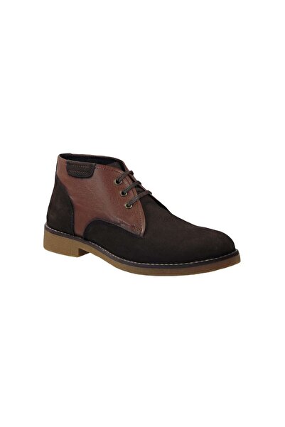 OEM Tsimpolis Shoes 460 Ανδρικό Μποτάκι Δερμάτινο Καφέ