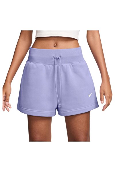Nike Îmbrăcăminte sport pentru femei, pantaloni scurți din fleece Phoenix, mă...