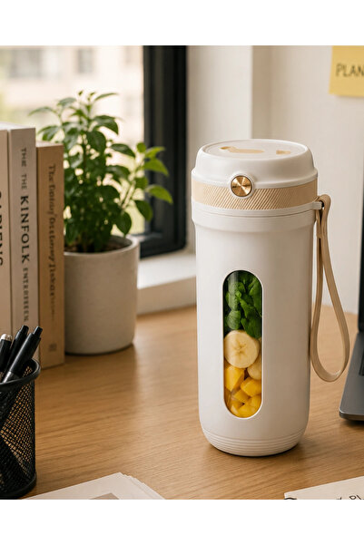 Genel Markalar Spor ve Seyahat İçin Taşınabilir Smoothie Blender USB Şarj Des...