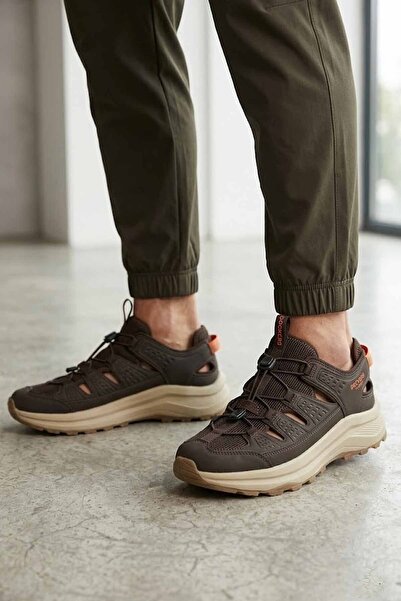 Dockers By Gerli Καφέ/Χακί Ανδρικά Σανδάλια Άνεσης & Παπούτσια Εξωτερικού Χώρου
