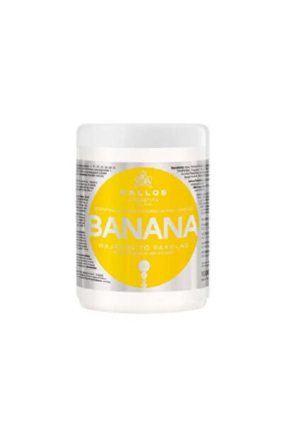 Kallos Masca De Par profesional De Banane Si Ulei De Masline 1000 ml
