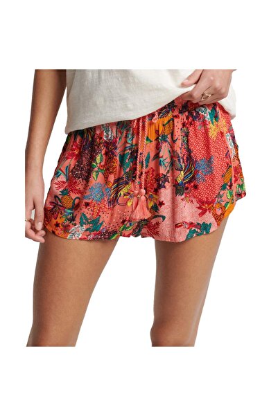 SUPERDRY Women's Vintage Beach Printed Shorts M